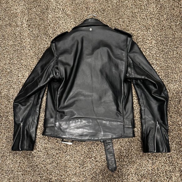 Schott NYC 118 Classic Perfecto Leather Motorcycle Jacket - Picture 7 of 8